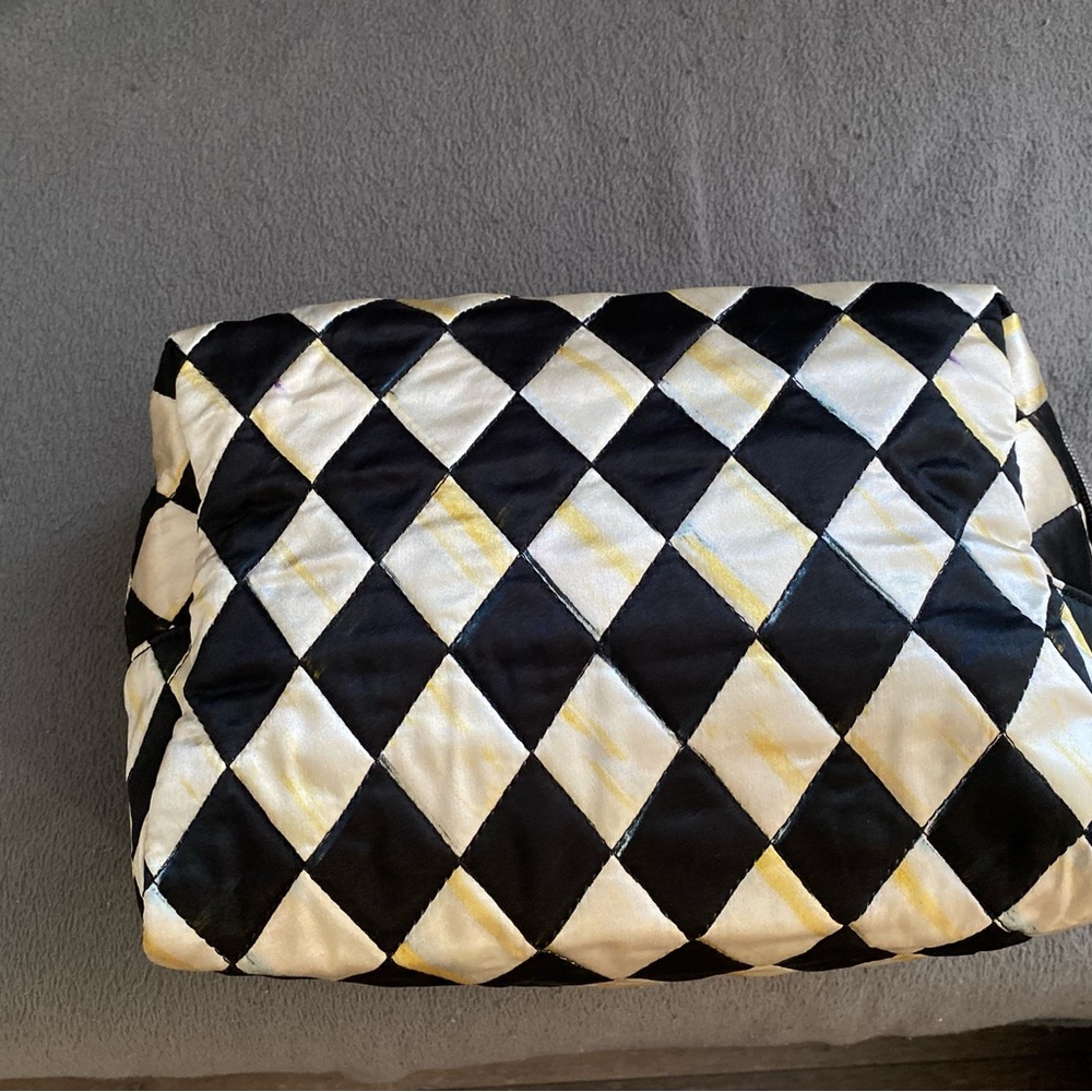 Mackenzie-Childs large make-up bag